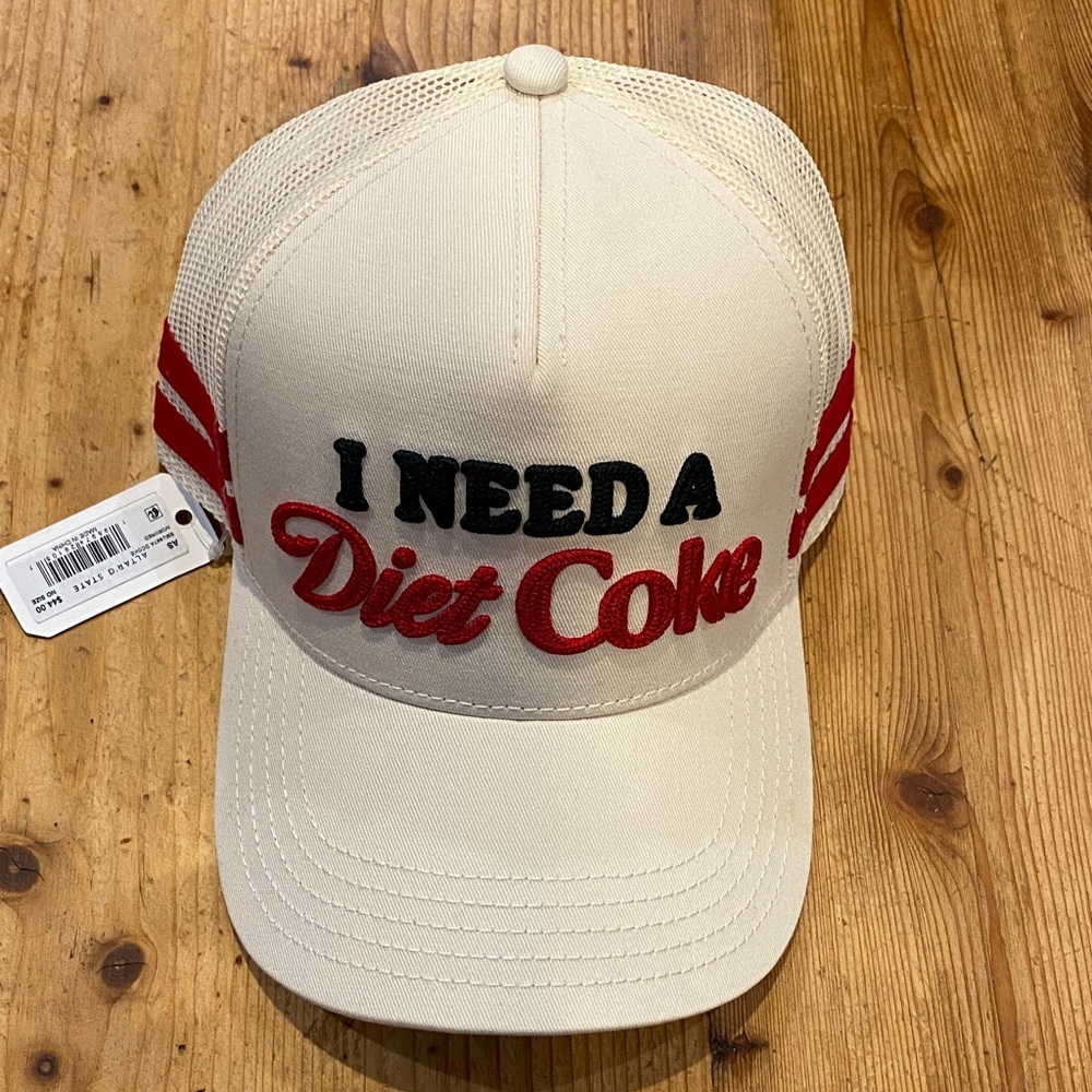 Altar’d State I Need a Diet Coke baseball cap NWT